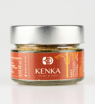 Sale aromatizzato all'arancia